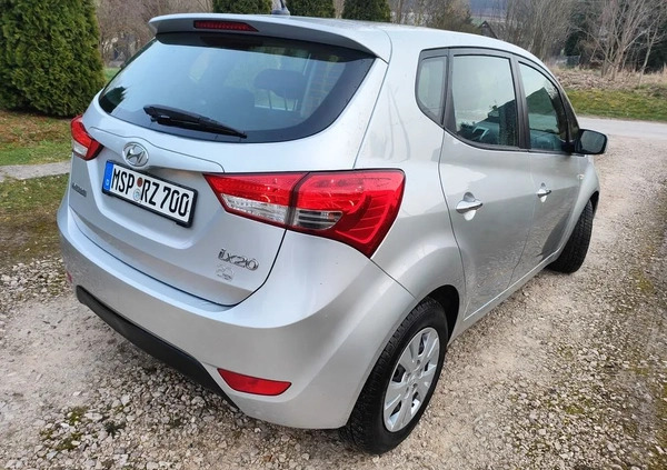 Hyundai ix20 cena 22900 przebieg: 134000, rok produkcji 2011 z Miechów małe 277